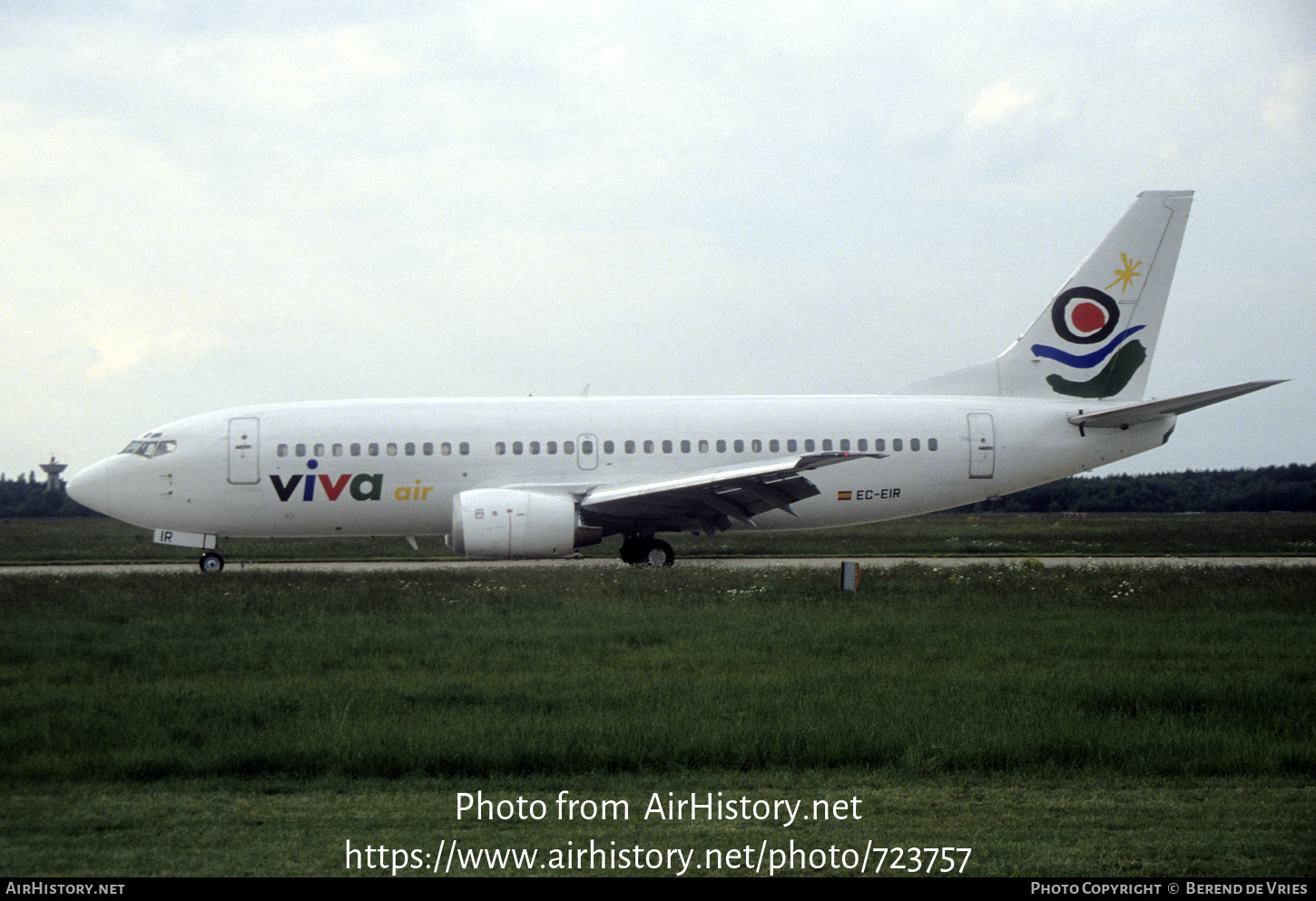 Aircraft Photo of EC-EIR | Boeing 737-3Q8 | Viva Air | AirHistory.net #723757