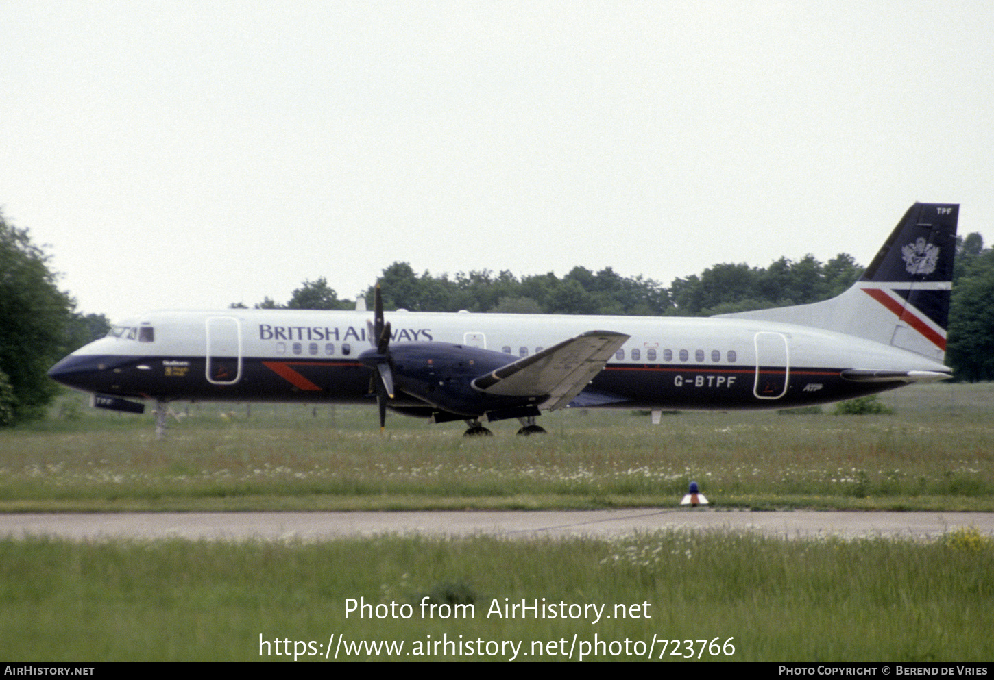 Aircraft Photo of G-BTPF | British Aerospace ATP | British Airways | AirHistory.net #723766