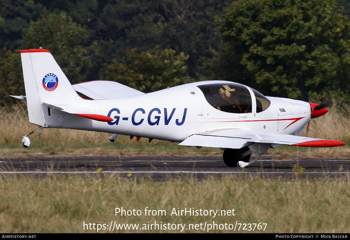 Aircraft Photo of G-CGVJ | Europa Aircraft Europa XS | AirHistory.net #723767