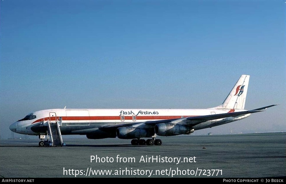 Aircraft Photo of 5N-ATY | Douglas DC-8-55(F) | Flash Airlines | AirHistory.net #723771