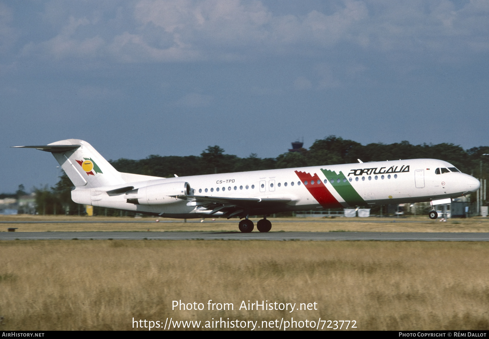 Aircraft Photo of CS-TPD | Fokker 100 (F28-0100) | Portugália Airlines - PGA | AirHistory.net #723772