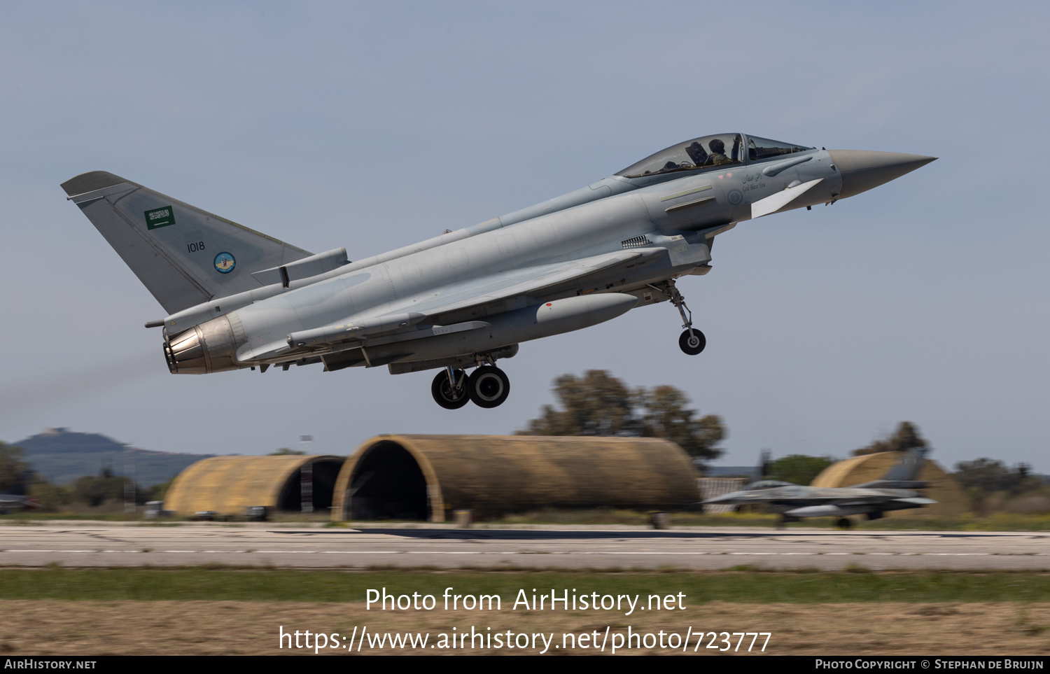 Aircraft Photo of 1018 | Eurofighter EF-2000 Typhoon | Saudi Arabia - Air Force | AirHistory.net #723777