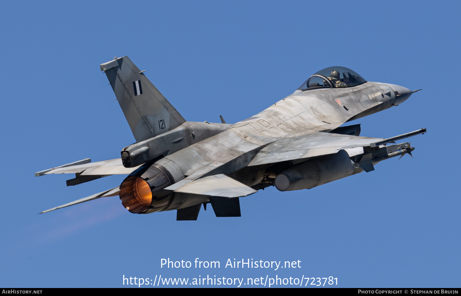 Aircraft Photo of 121 | General Dynamics F-16C Fighting Falcon | Greece - Air Force | AirHistory.net #723781