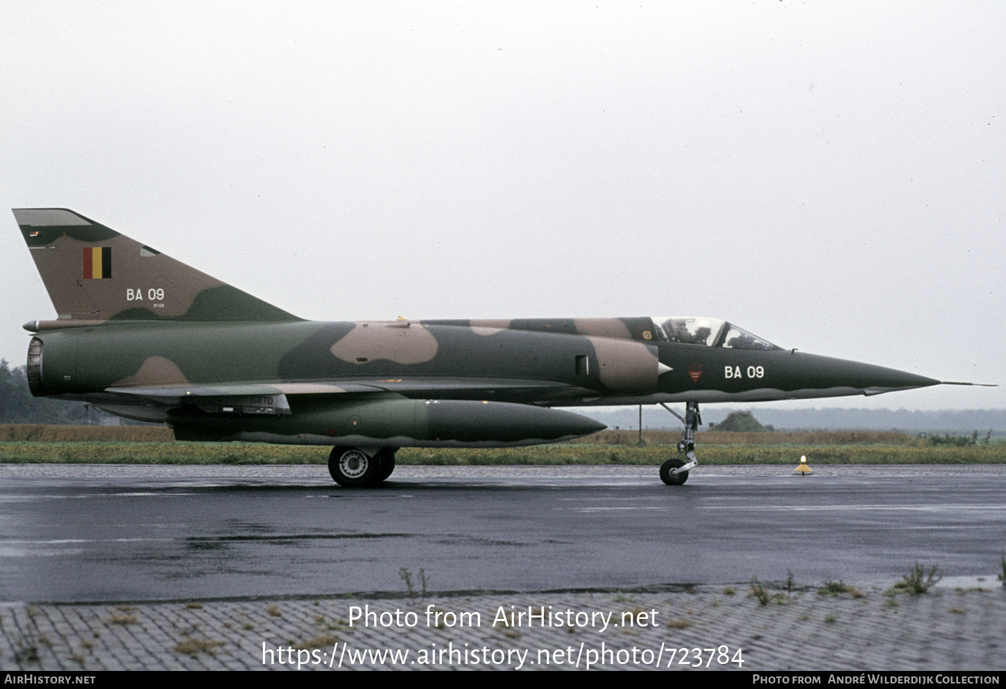 Aircraft Photo of BA09 | Dassault Mirage 5BA | Belgium - Air Force | AirHistory.net #723784