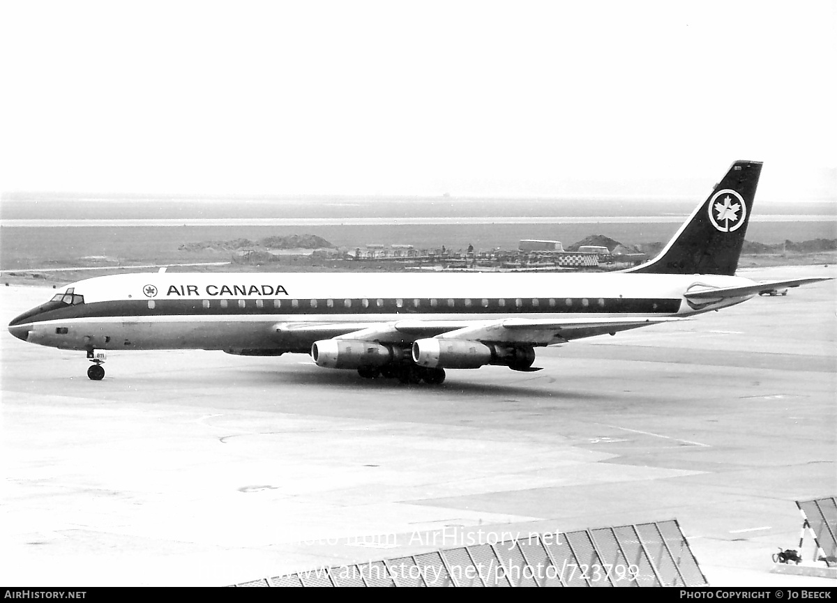 Aircraft Photo of CF-TJK / C-FTJK | Douglas DC-8-43 | Air Canada | AirHistory.net #723799