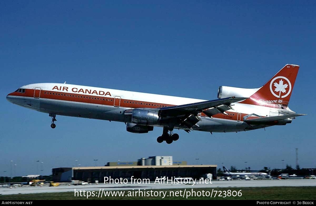 Aircraft Photo of C-FTNK | Lockheed L-1011-385-1-15 TriStar 100 | Air Canada | AirHistory.net #723806