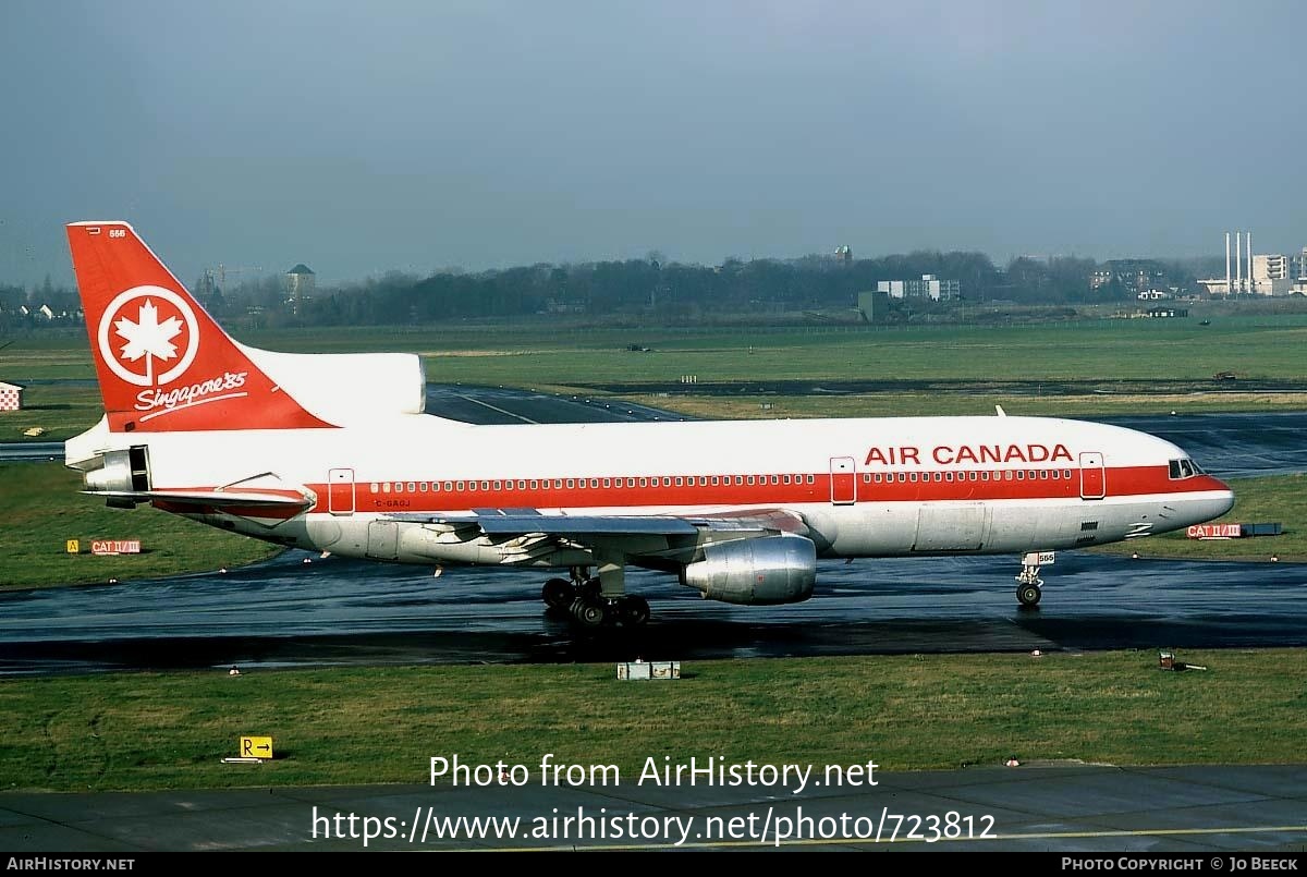 Aircraft Photo of C-GAGJ | Lockheed L-1011-385-3 TriStar 500 | Air Canada | AirHistory.net #723812