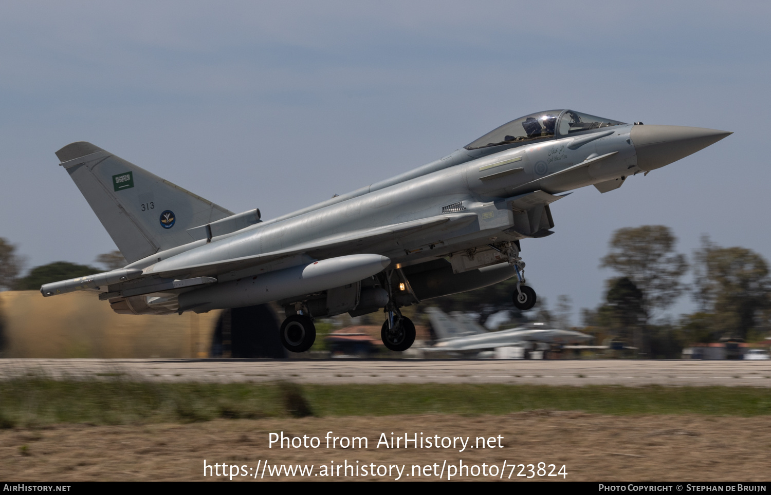 Aircraft Photo of 313 | Eurofighter EF-2000 Typhoon | Saudi Arabia - Air Force | AirHistory.net #723824