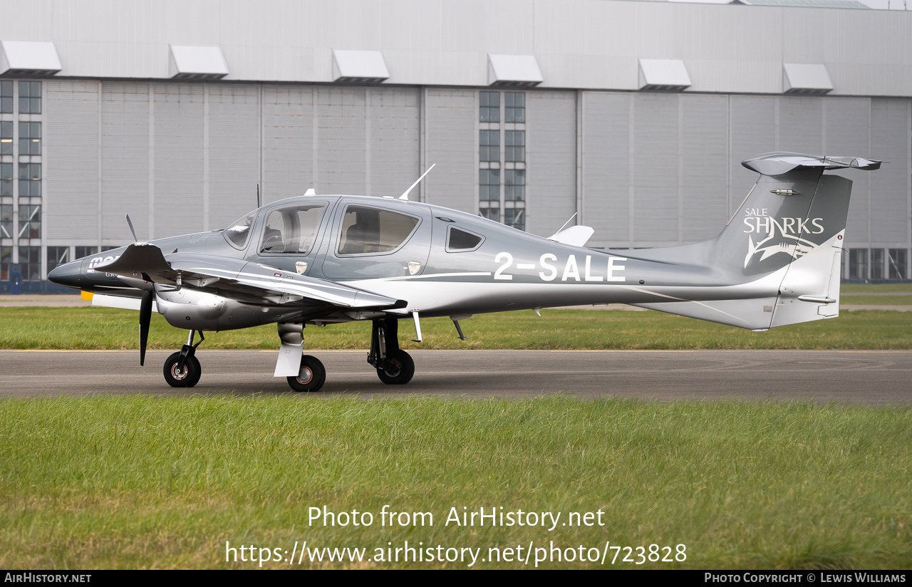 Aircraft Photo of 2-SALE | Diamond DA62 | Morson Group | AirHistory.net #723828