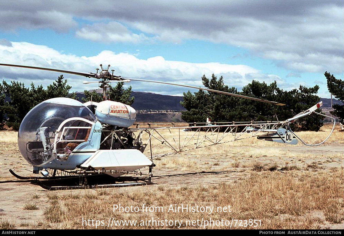 Aircraft Photo of ZK-HDL / DL | Bell 47G-3B-1 | Central Aviation | AirHistory.net #723851