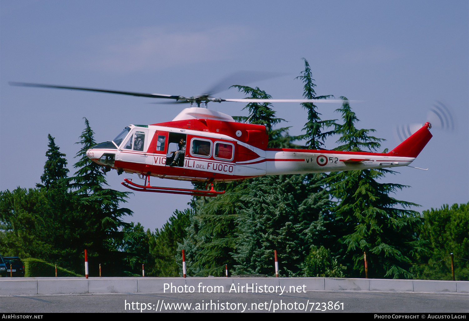 Aircraft Photo of VF-52 / I-VFOD | Agusta AB-412 | Italy - Vigili del Fuoco | AirHistory.net #723861