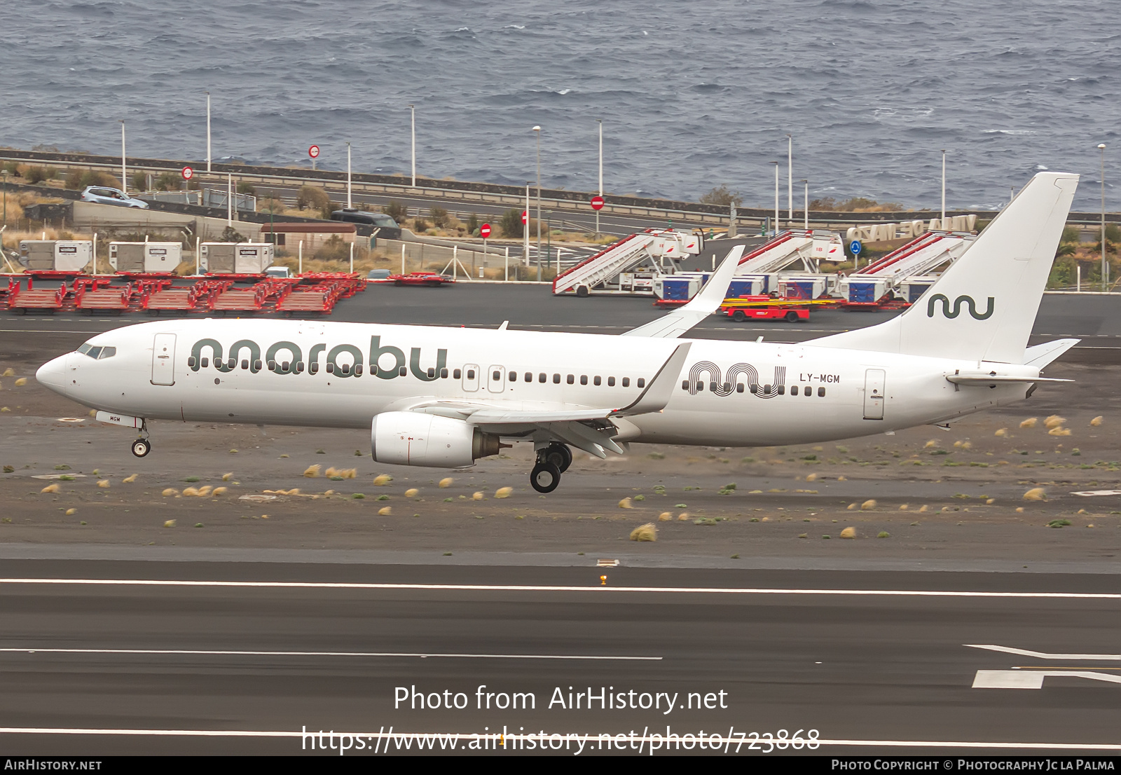 Aircraft Photo of LY-MGM | Boeing 737-8EH | Marabu Airlines | AirHistory.net #723868