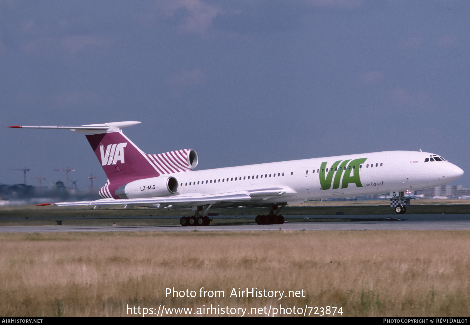 Aircraft Photo of LZ-MIG | Tupolev Tu-154M | VIA - Air VIA Bulgarian Airways | AirHistory.net #723874