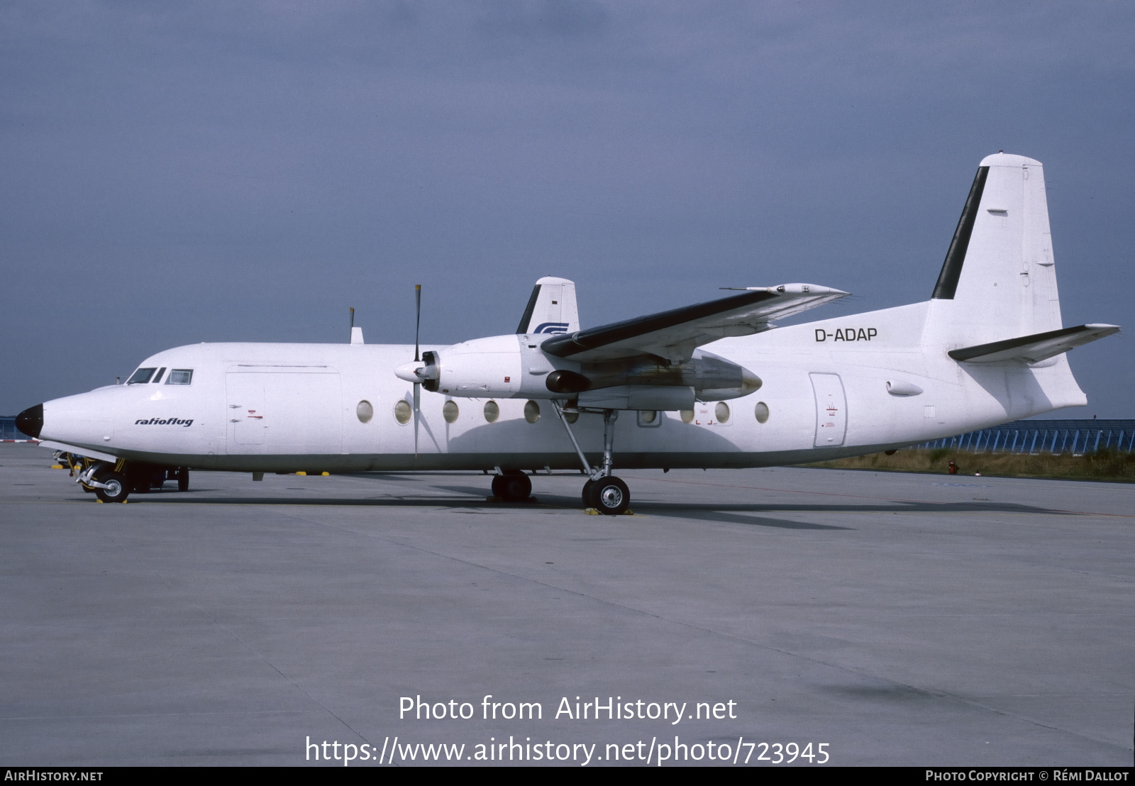 Aircraft Photo of D-ADAP | Fokker F27-500 Friendship | Ratioflug | AirHistory.net #723945