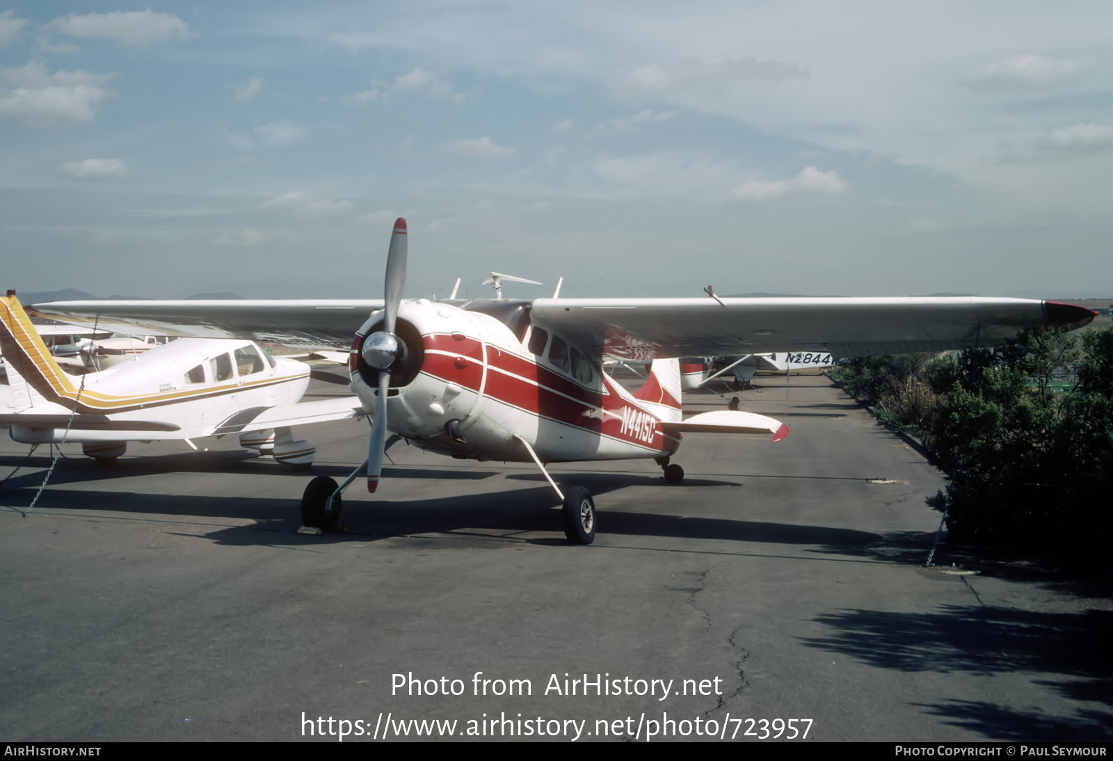 Aircraft Photo of N4415C | Cessna 195 | AirHistory.net #723957