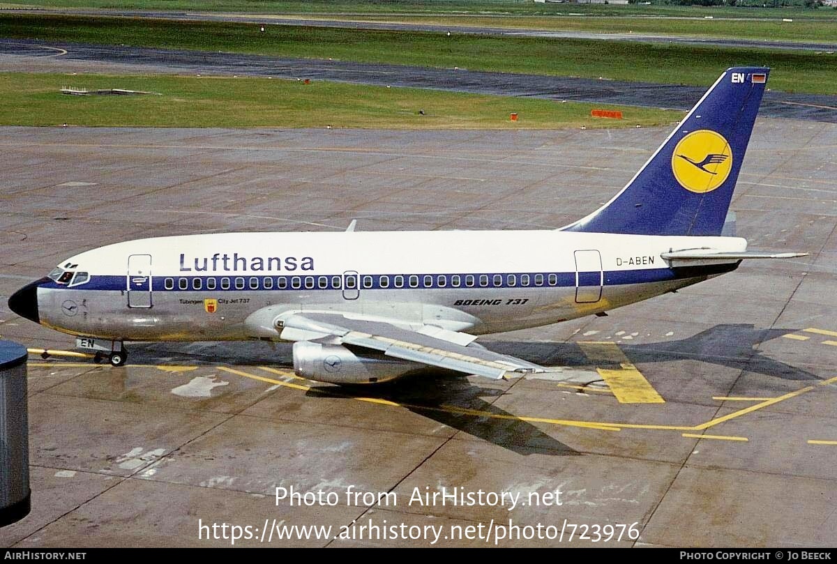 Aircraft Photo of D-ABEN | Boeing 737-130 | Lufthansa | AirHistory.net #723976