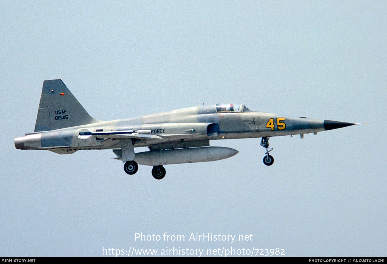 Aircraft Photo of 74-1545 / 01545 | Northrop F-5E Tiger II | USA - Air Force | AirHistory.net #723982