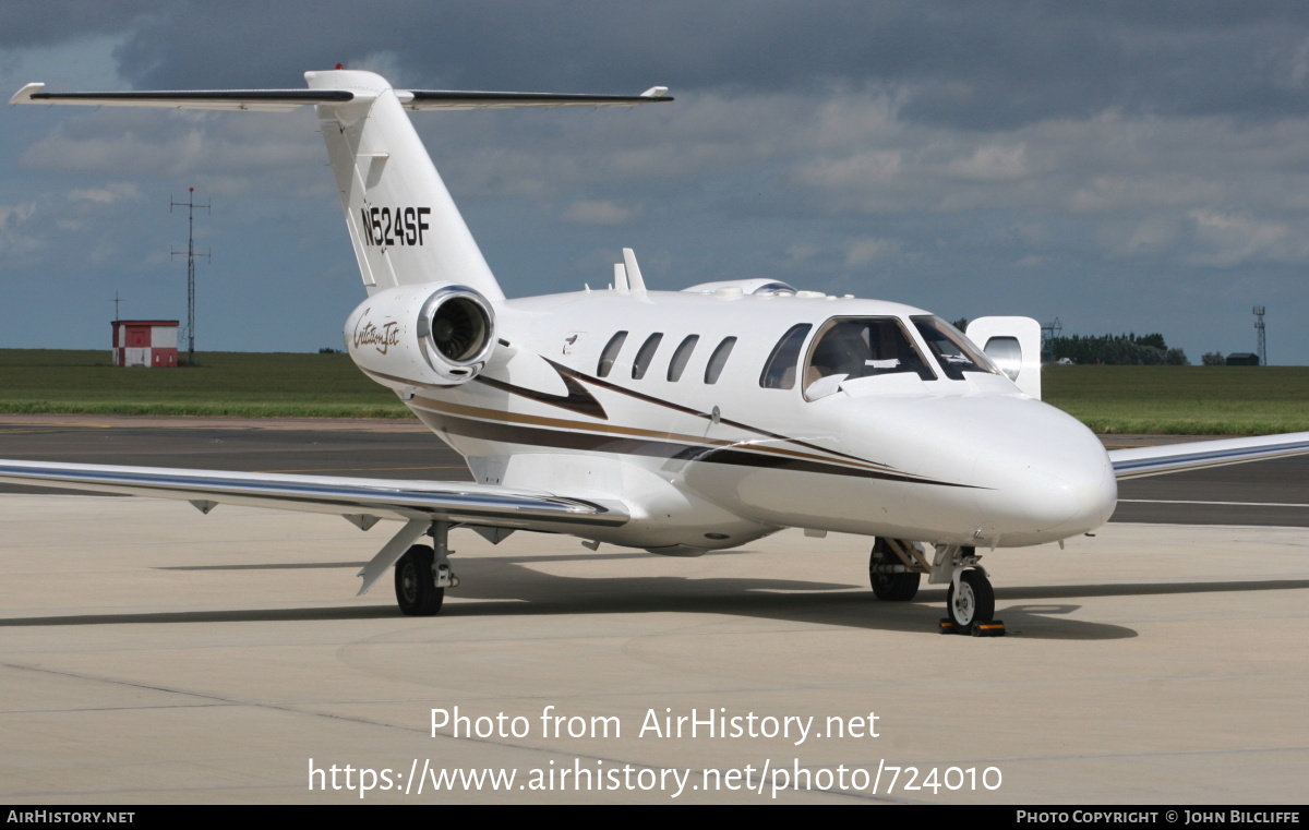 Aircraft Photo of N524SF | Cessna 525 CitationJet | AirHistory.net #724010