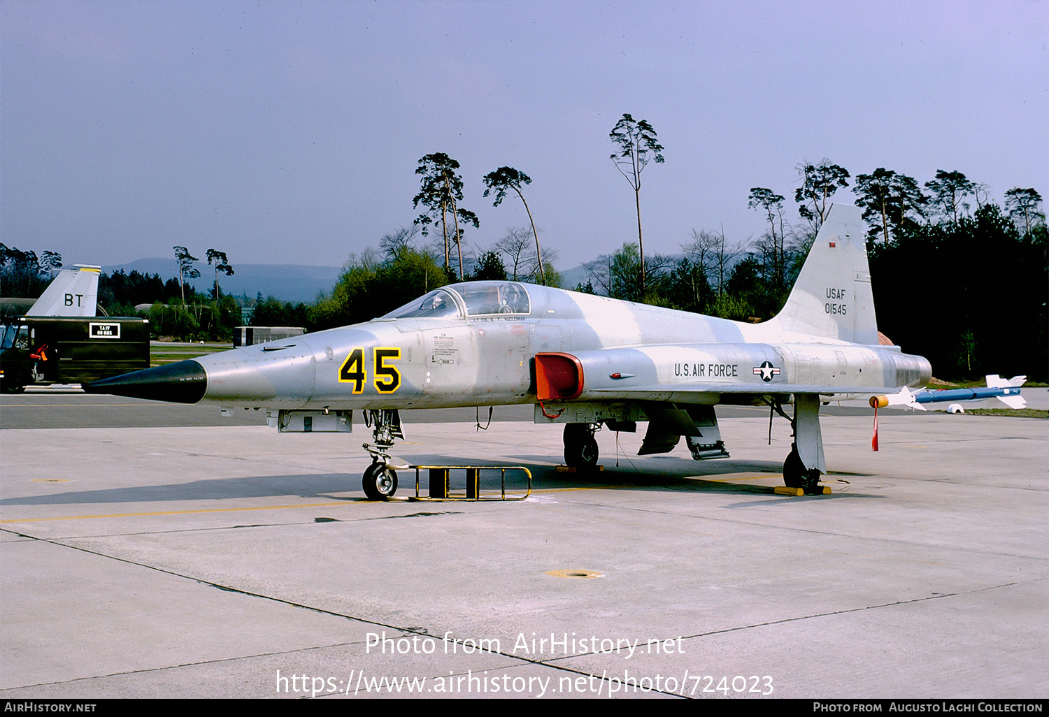 Aircraft Photo of 74-1545 / 01545 | Northrop F-5E Tiger II | USA - Air Force | AirHistory.net #724023