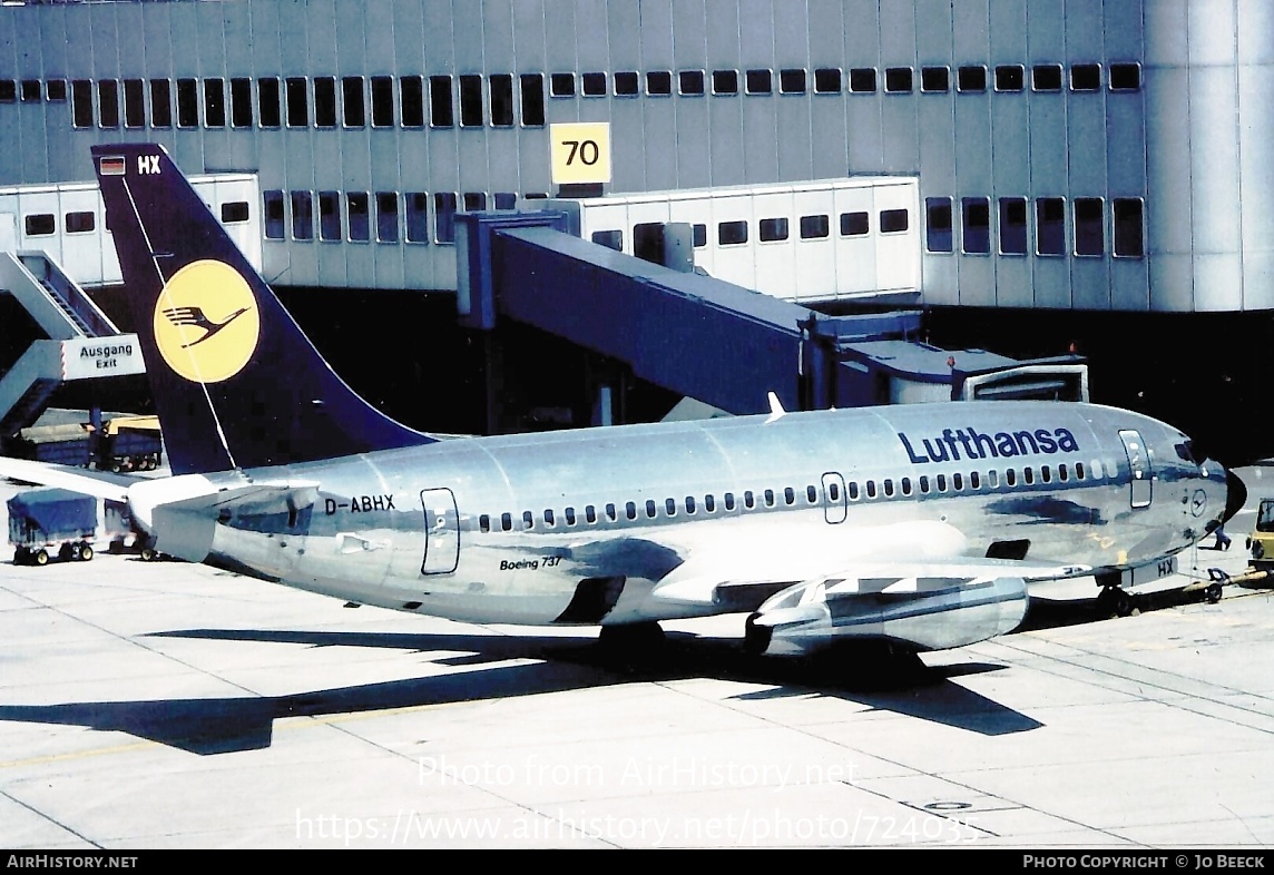 Aircraft Photo of D-ABHX | Boeing 737-230/Adv | Lufthansa | AirHistory.net #724035