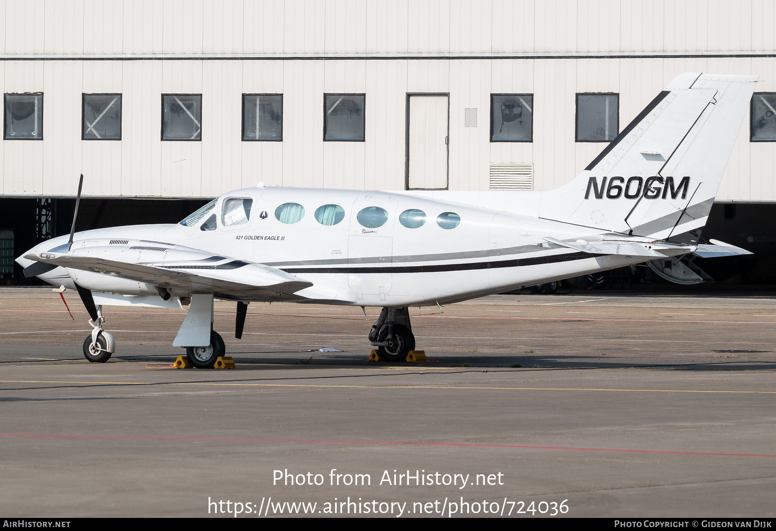 Aircraft Photo of N60GM | Cessna 421C Golden Eagle III | AirHistory.net #724036