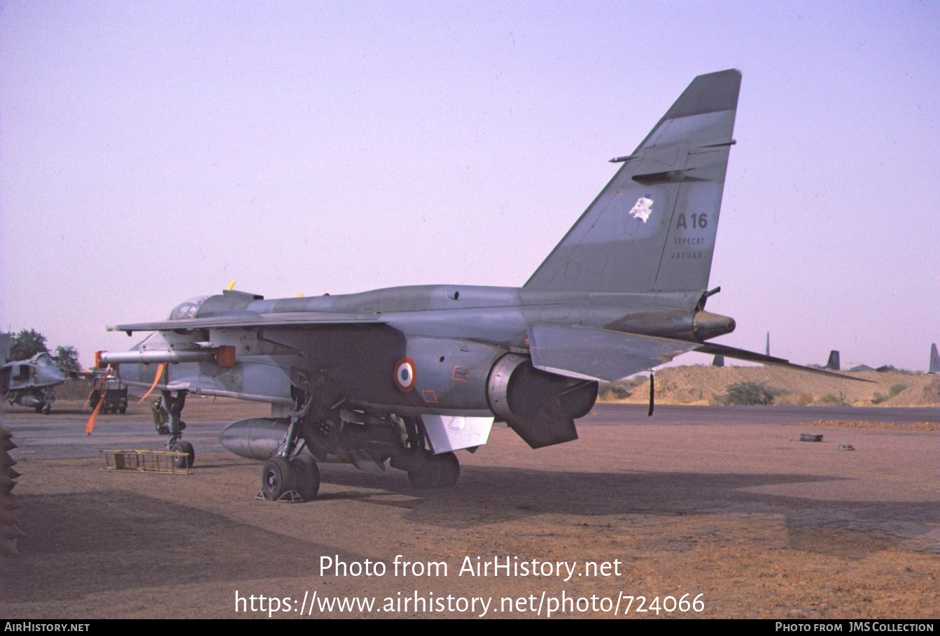 Aircraft Photo of A16 | Sepecat Jaguar A | France - Air Force | AirHistory.net #724066