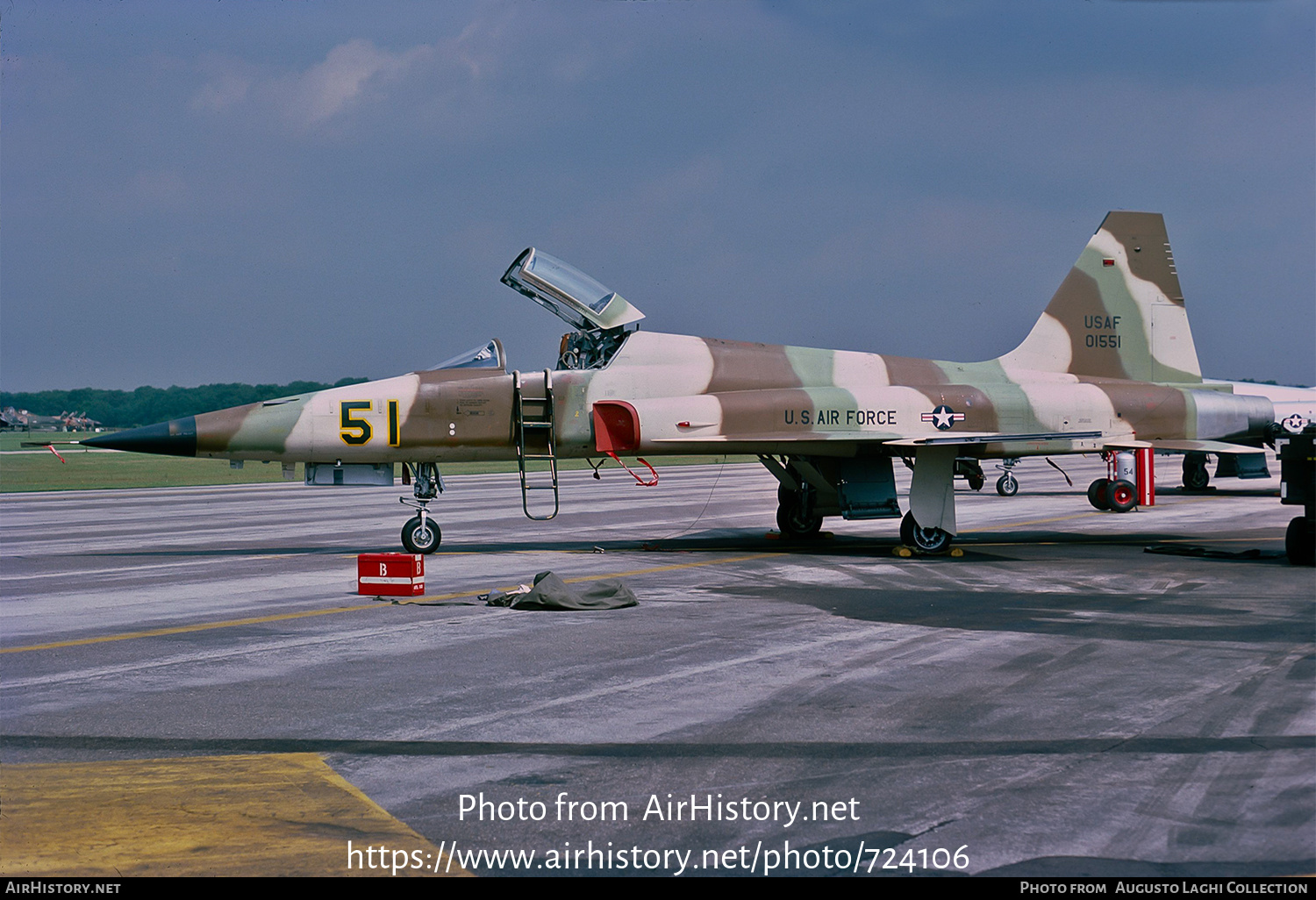 Aircraft Photo of 74-1551 / 01551 | Northrop F-5E Tiger II | USA - Air Force | AirHistory.net #724106