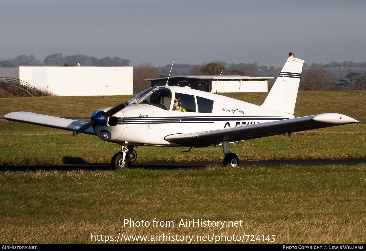 Aircraft Photo of G-EEKY | Piper PA-28-140 (mod) Cherokee | Horizon Flight Training | AirHistory.net #724145