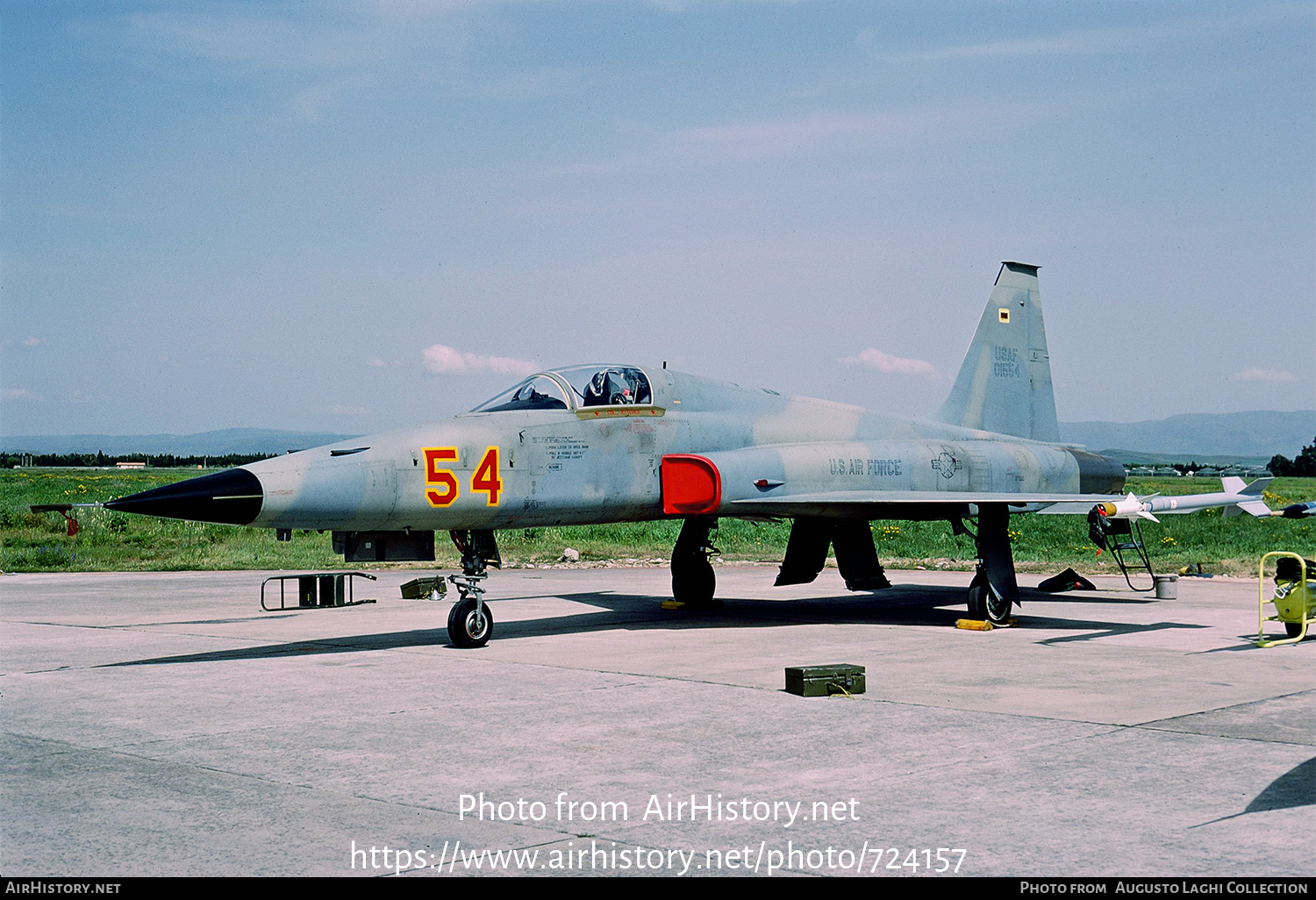 Aircraft Photo of 74-1554 / 01554 | Northrop F-5E Tiger II | USA - Air Force | AirHistory.net #724157