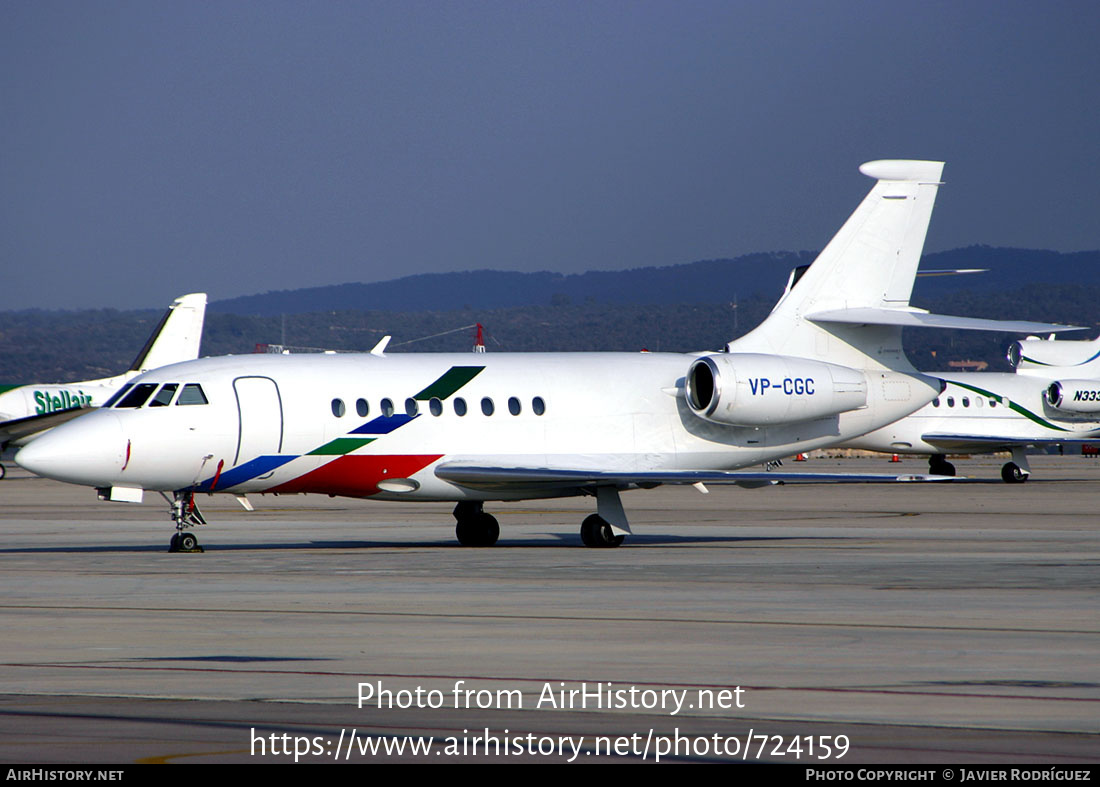 Aircraft Photo of VP-CGC | Dassault Falcon 2000 | AirHistory.net #724159