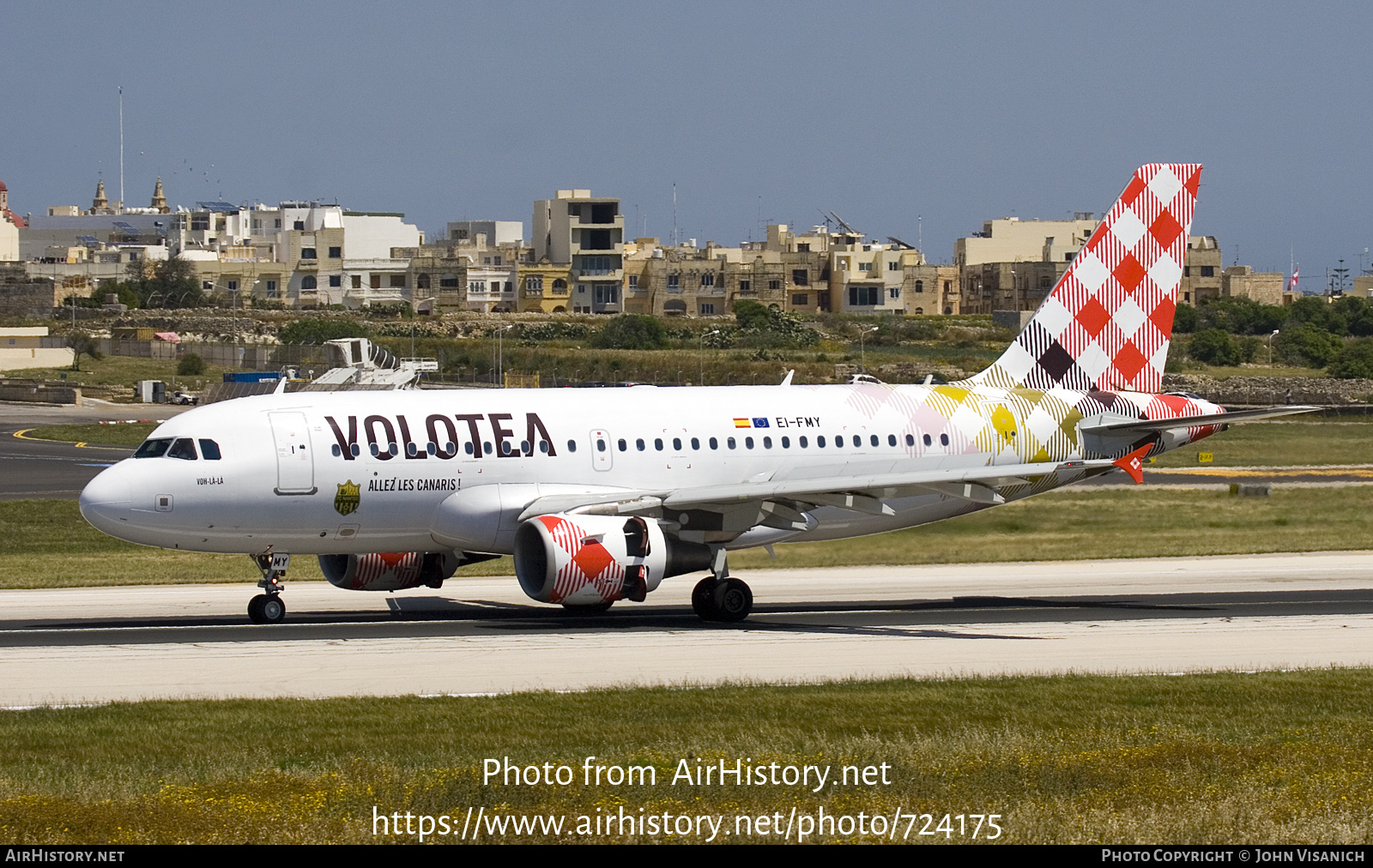 Aircraft Photo of EI-FMY | Airbus A319-111 | Volotea | AirHistory.net #724175