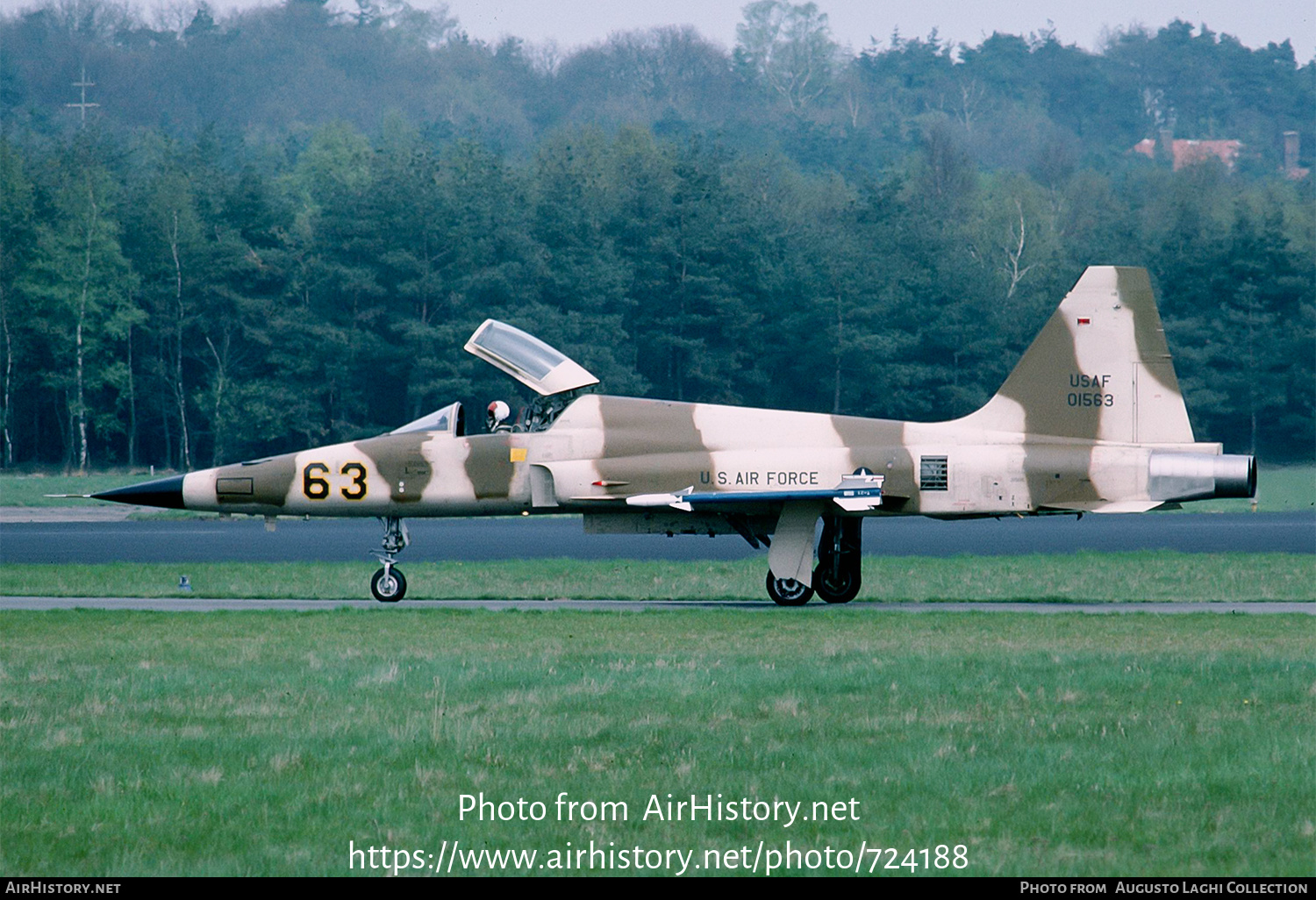 Aircraft Photo of 74-1563 / 01563 | Northrop F-5E Tiger II | USA - Air Force | AirHistory.net #724188