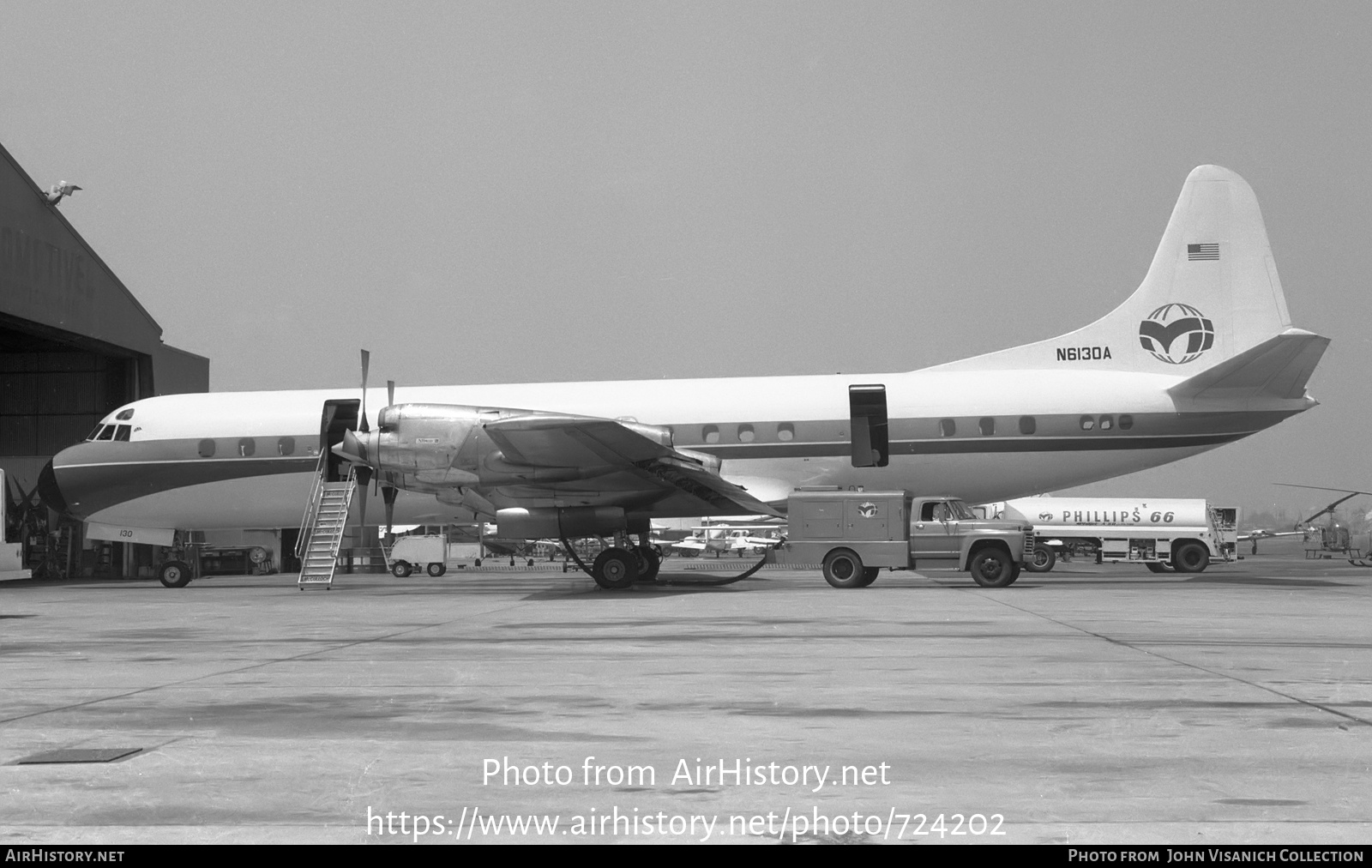 Aircraft Photo of N6130A | Lockheed L-188A Electra | McCulloch International Airlines | AirHistory.net #724202