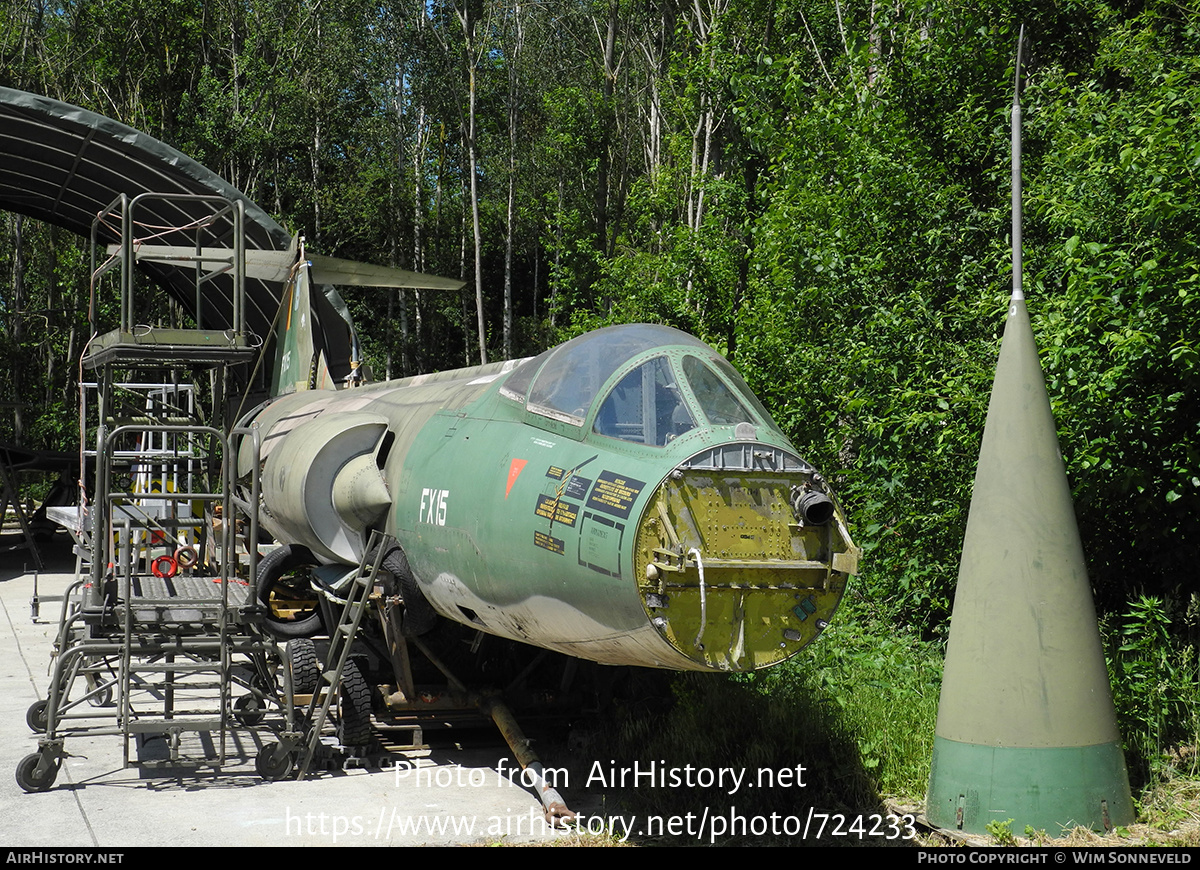 Aircraft Photo of FX15 | Lockheed F-104G Starfighter | Belgium - Air Force | AirHistory.net #724233