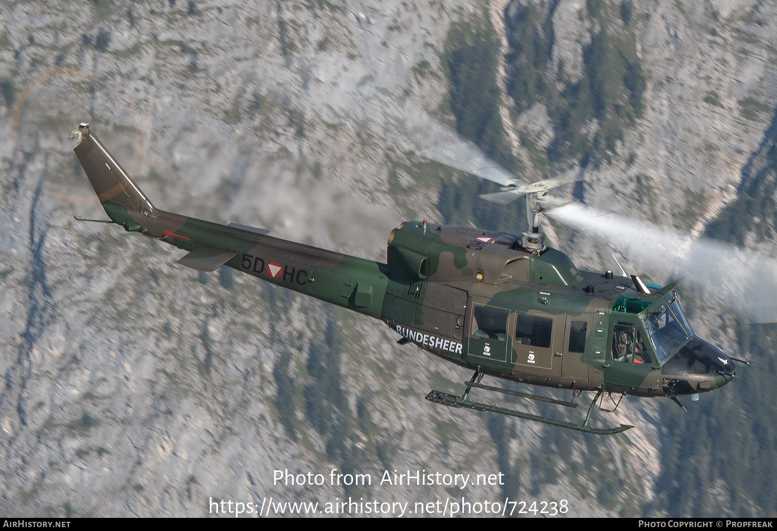 Aircraft Photo of 5D-HC | Agusta AB-212 | Austria - Air Force | AirHistory.net #724238