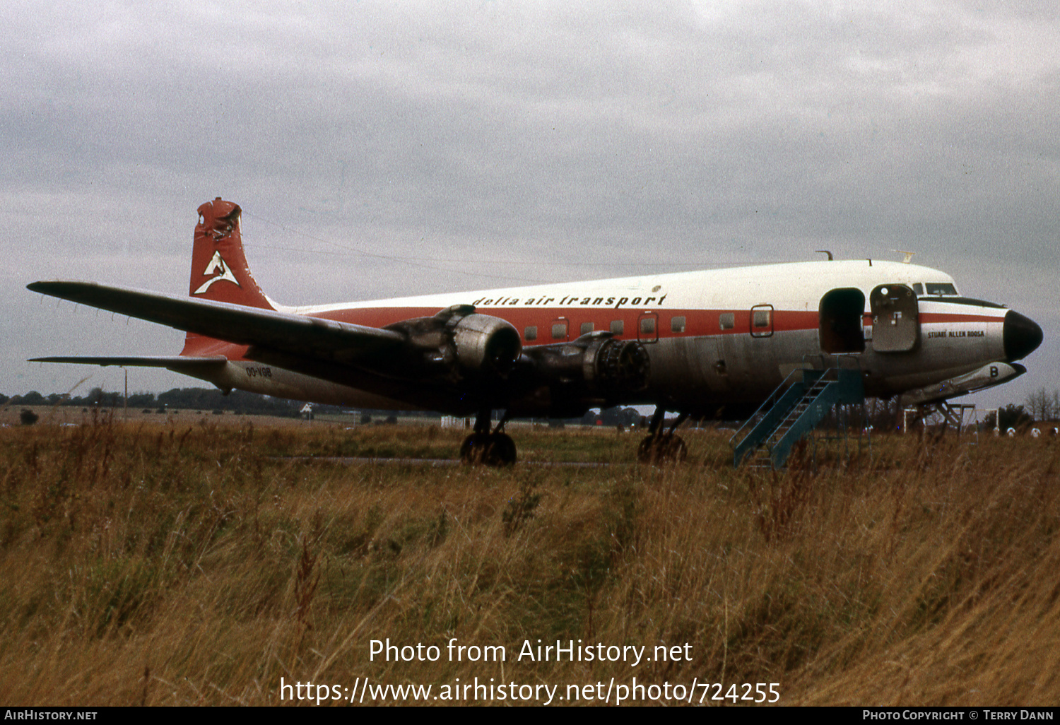 Aircraft Photo of OO-VGB | Douglas DC-6B | Delta Air Transport - DAT | AirHistory.net #724255