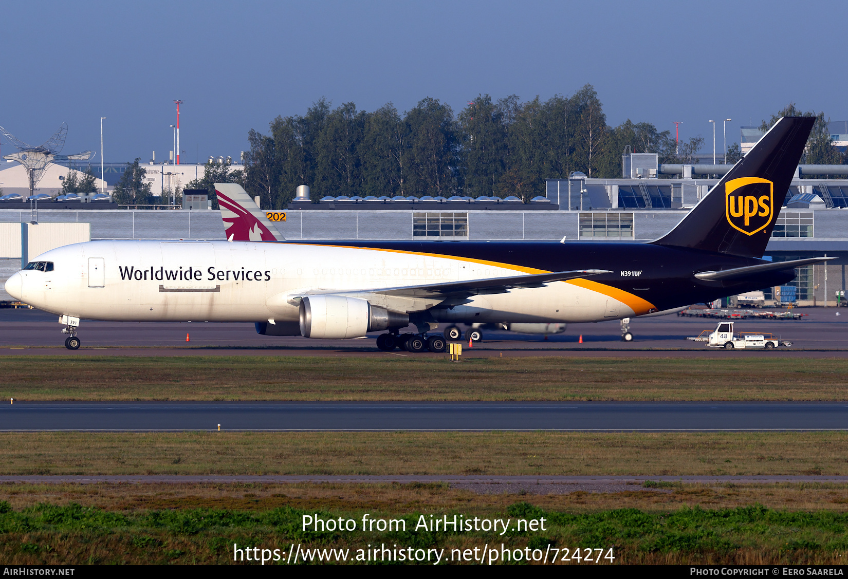 Aircraft Photo of N391UP | Boeing 767-304/ER(BDSF) | United Parcel Service - UPS | AirHistory.net #724274