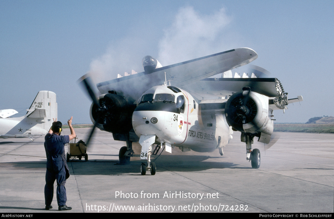 Aircraft Photo of 7034 | Grumman P-16E Tracker | Brazil - Air Force | AirHistory.net #724282