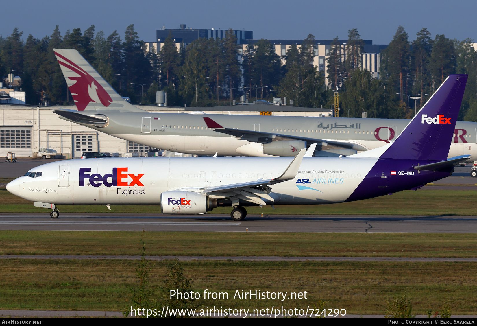 Aircraft Photo of OE-IWD | Boeing 737-8AS(BCF) | FedEx Express - Federal Express | AirHistory.net #724290