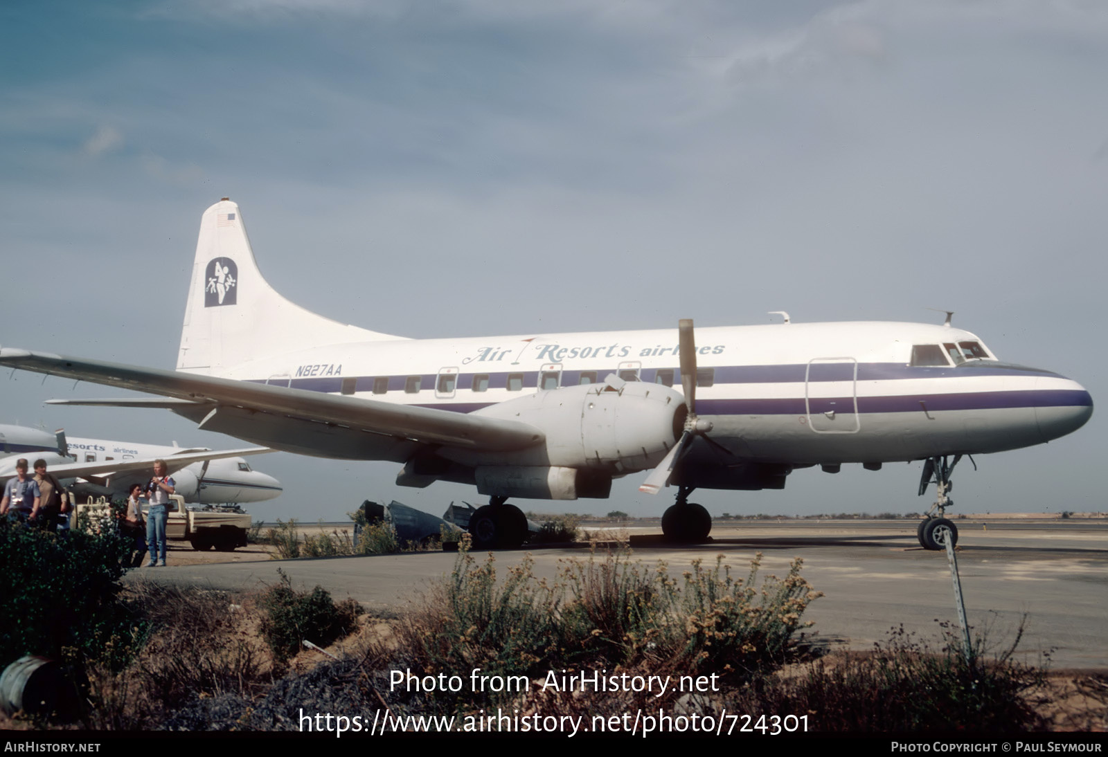 Aircraft Photo of N827AA | Convair 440-49 Metropolitan | Air Resorts Airlines | AirHistory.net #724301