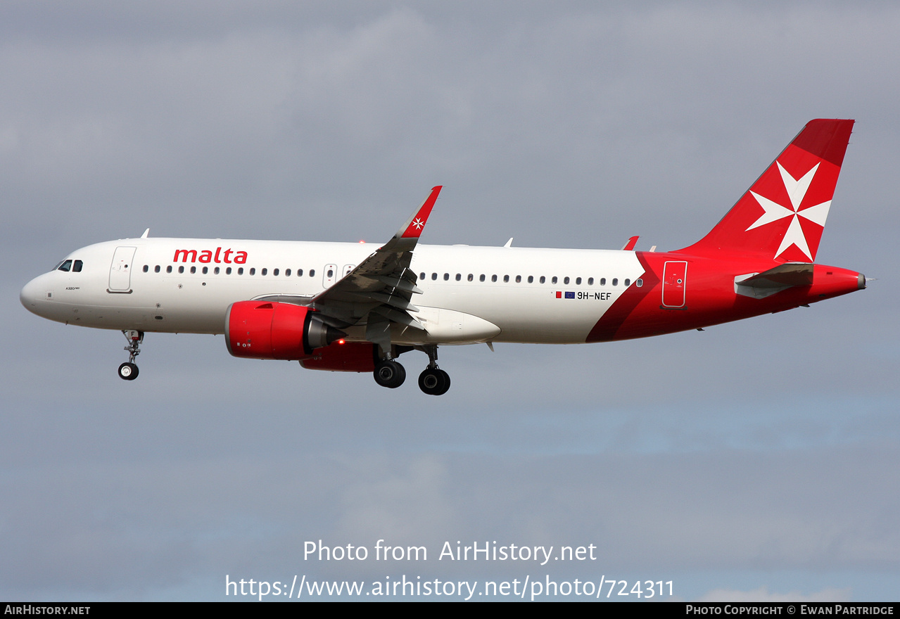 Aircraft Photo of 9H-NEF | Airbus A320-251N | KM Malta Airlines | AirHistory.net #724311