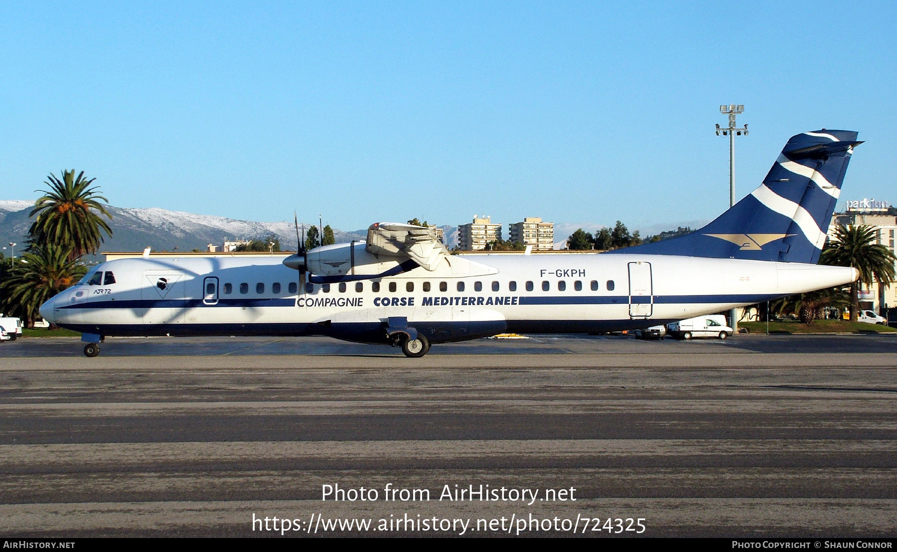 Aircraft Photo of F-GKPH | ATR ATR-72-202 | Compagnie Corse Méditerranée - CCM | AirHistory.net #724325