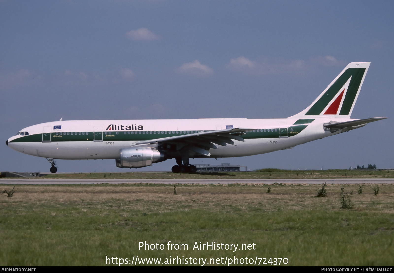 Aircraft Photo of I-BUSF | Airbus A300B4-203 | Alitalia | AirHistory.net #724370