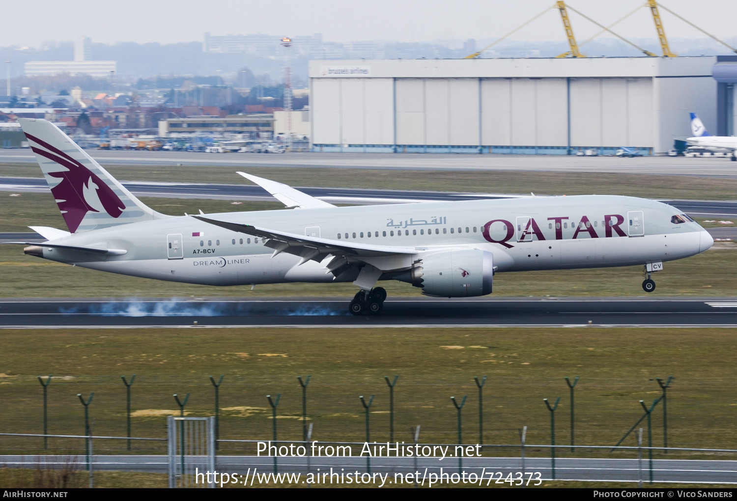 Aircraft Photo of A7-BCV | Boeing 787-8 Dreamliner | Qatar Airways | AirHistory.net #724373