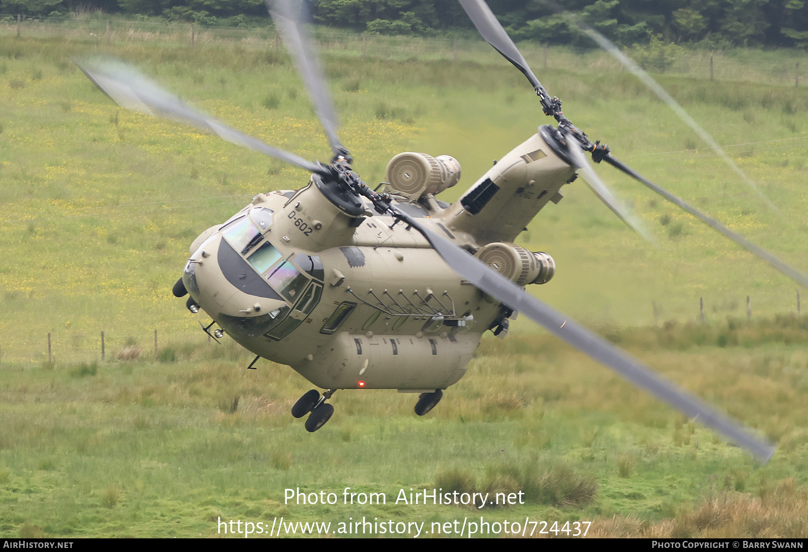 Aircraft Photo of D-602 | Boeing CH-47F Chinook (414) | Netherlands - Air Force | AirHistory.net #724437