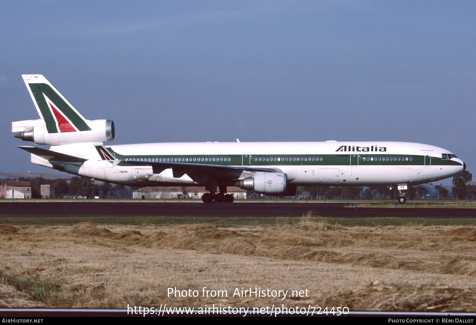 Aircraft Photo of I-DUPB | McDonnell Douglas MD-11 | Alitalia | AirHistory.net #724450