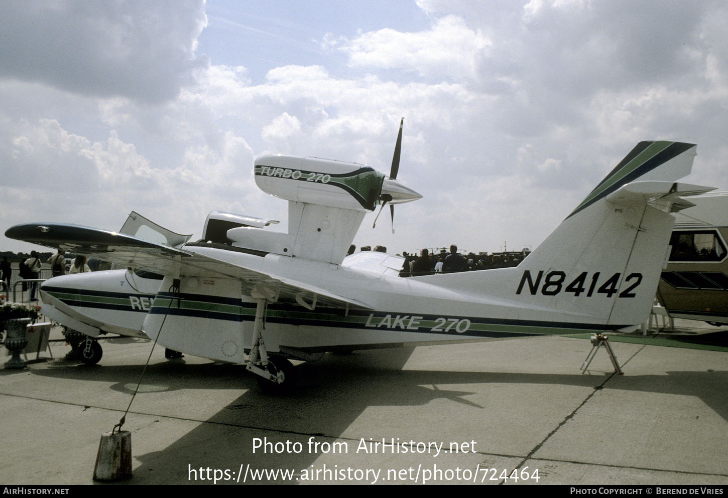 Aircraft Photo of N84142 | Lake LA-270 Turbo Renegade 270 | AirHistory.net #724464