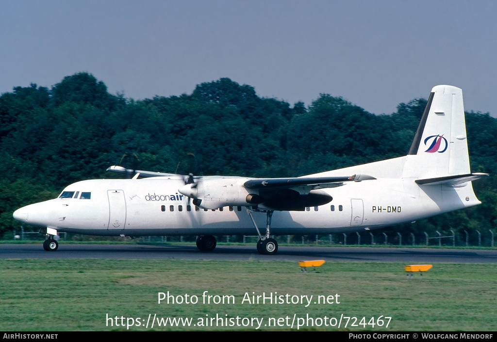 Aircraft Photo of PH-DMO | Fokker 50 | Debonair Airways | AirHistory.net #724467