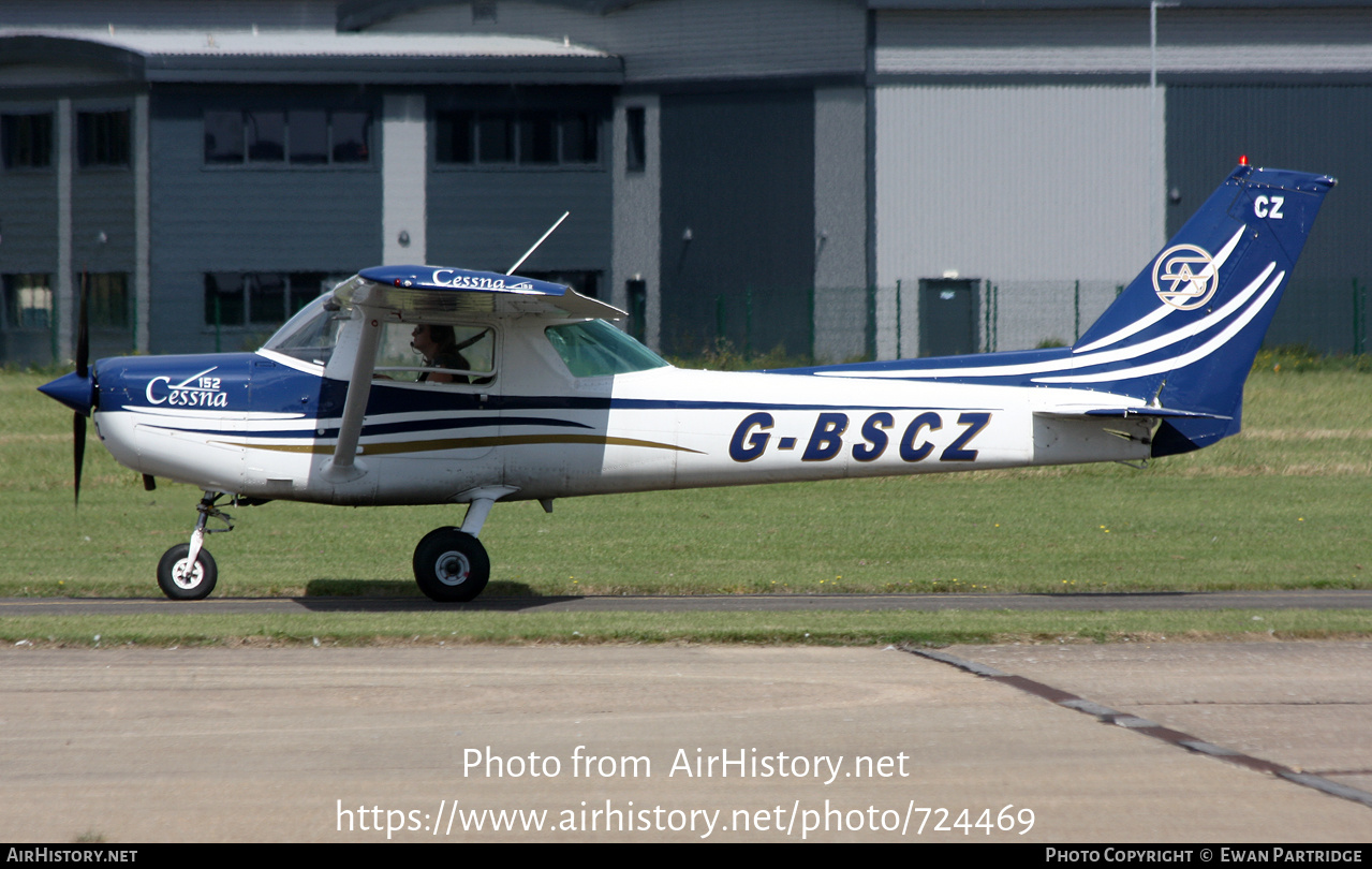 Aircraft Photo of G-BSCZ | Cessna 152 | AirHistory.net #724469