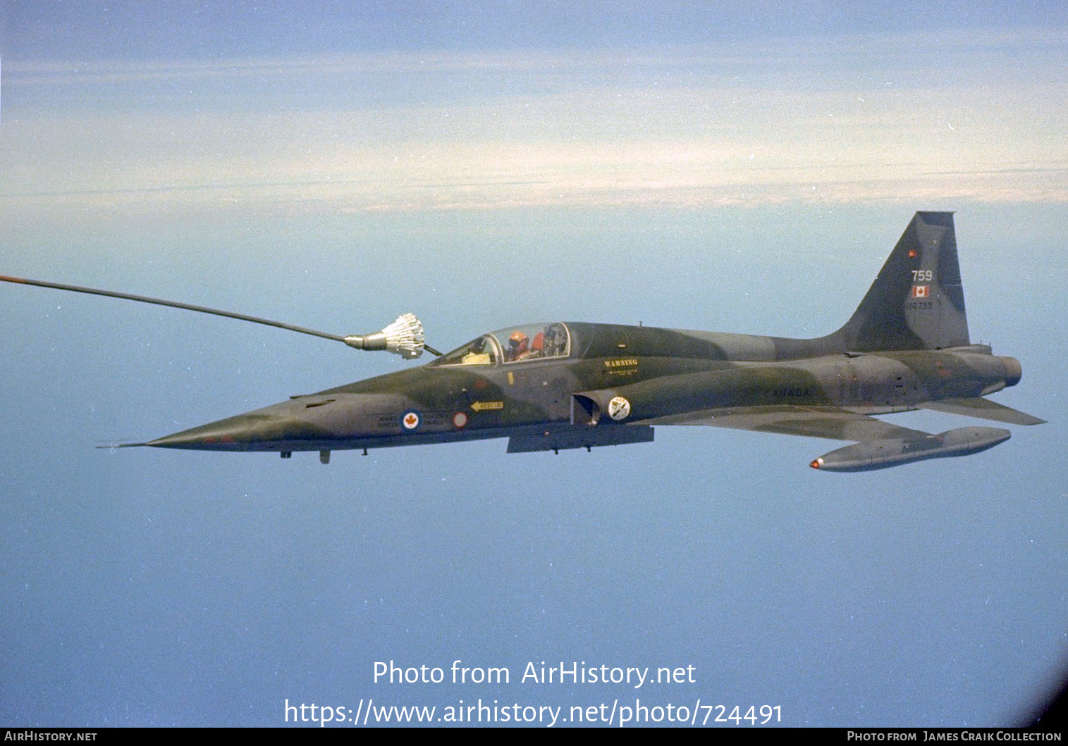 Aircraft Photo of 116759 | Canadair CF-5A | Canada - Air Force | AirHistory.net #724491